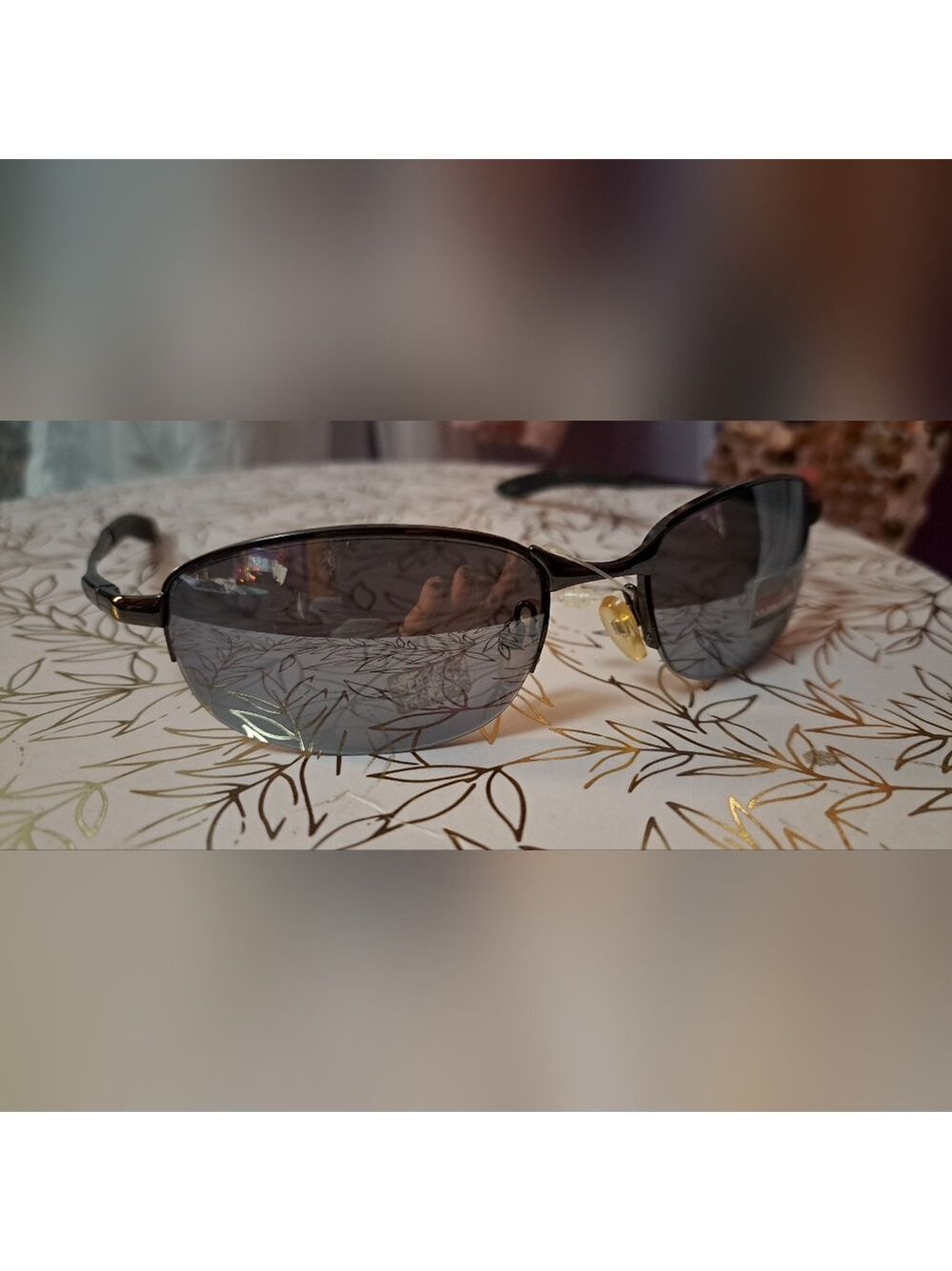 Solaray Mens Stylish Black Metal Mirror Sunglasses. - Picture 3 of 10